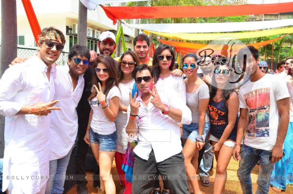 Celebs at Meet Bros Holi Celebrations