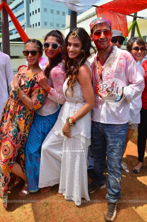 Celebs at Meet Bros Holi Celebrations