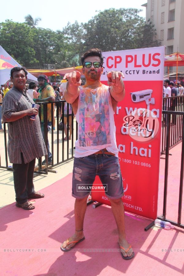 Karan Tacker at BCL's Holi Celebrations