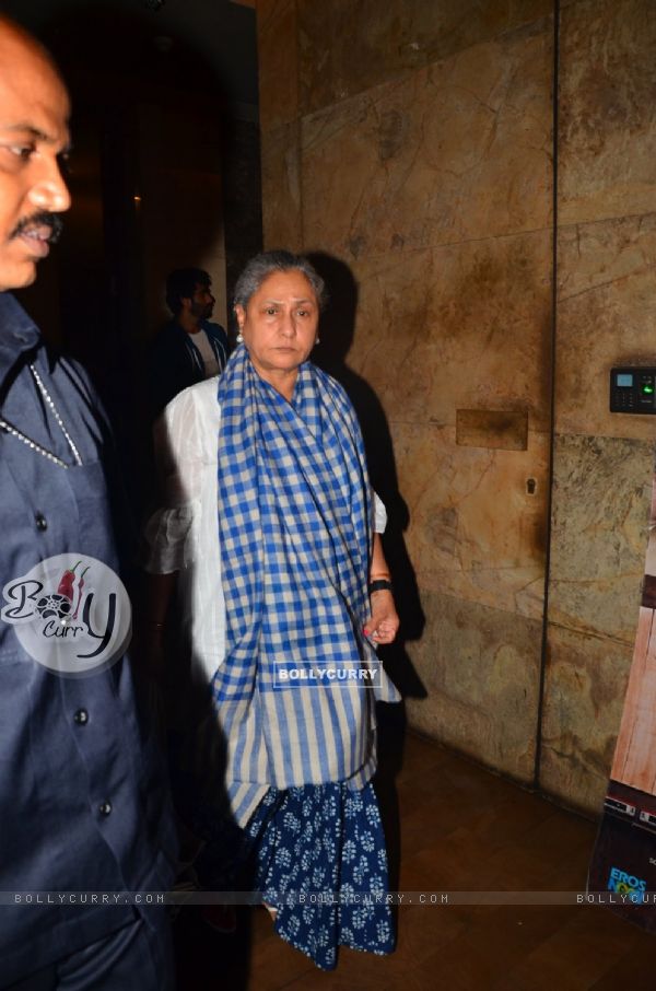 Jaya Bachchan at Special Screening of 'Ki and Ka'