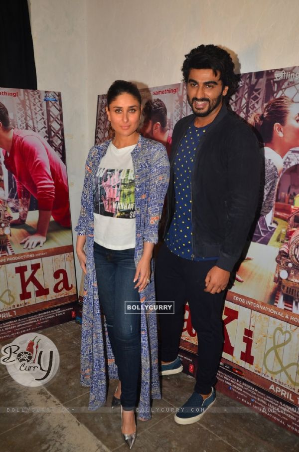 Kareena Kapoor and Arjun Kapoor at Promotional Event of Ki and Ka