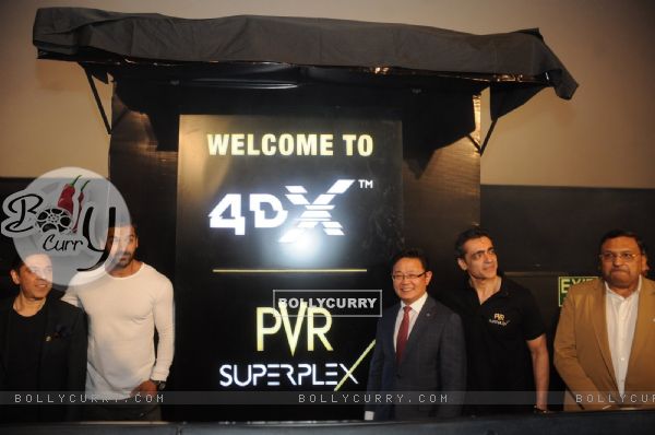 John Abraham at Launch of PVR 4DX