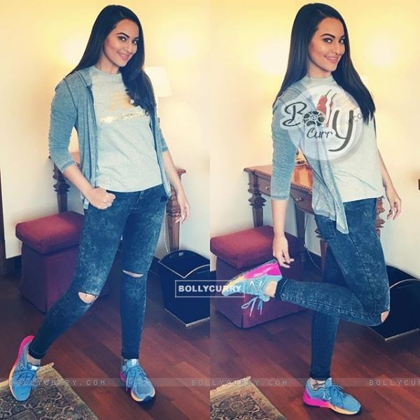 Sonakshi Sinha Launches Fitness Brand New Balance In India