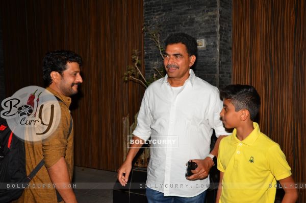 Sayaji Shinde attends a Party at Aamir Khan's Residence