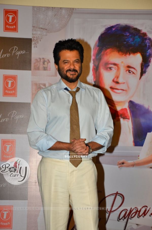 Anil Kapoor at the Launch of Mere Papa album