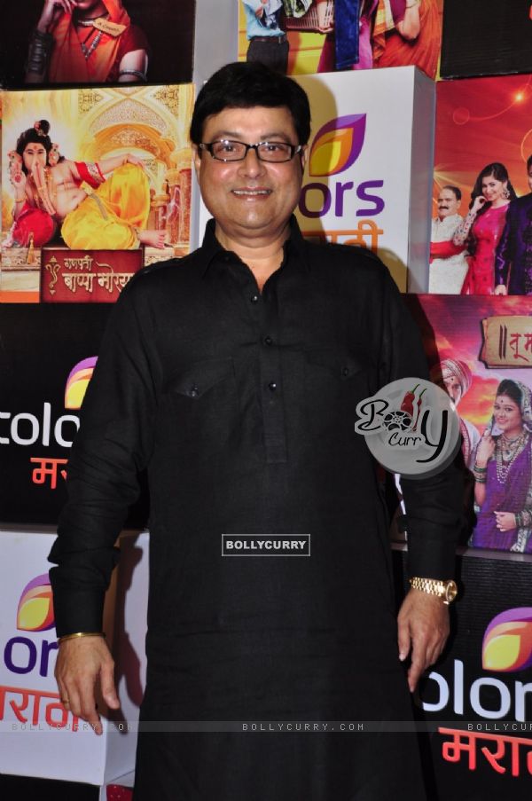 Sachin Pilgaonkar at Colors Marathi Awards
