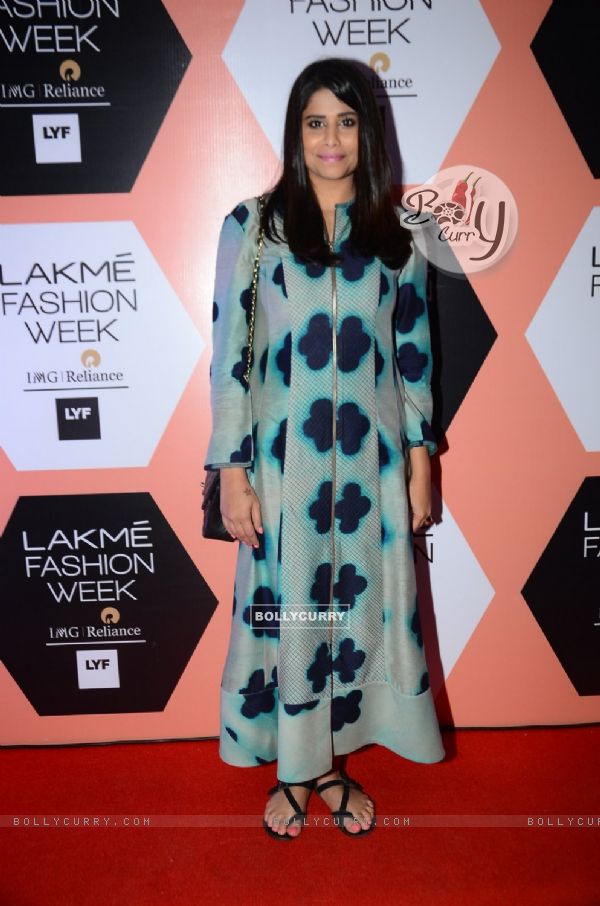 Sai Tamhankar at Lakme Fashion Show 2016 - Day 5