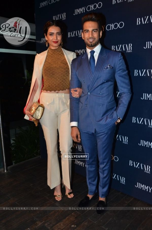Karishma Tanna and Upen Patel at Launch of Jimmy Choo Eyewear Launch
