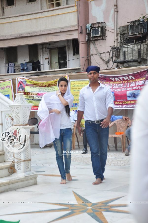 Dimple Jhangiani at Prayer Meet of 'Pratyusha Banerjee'