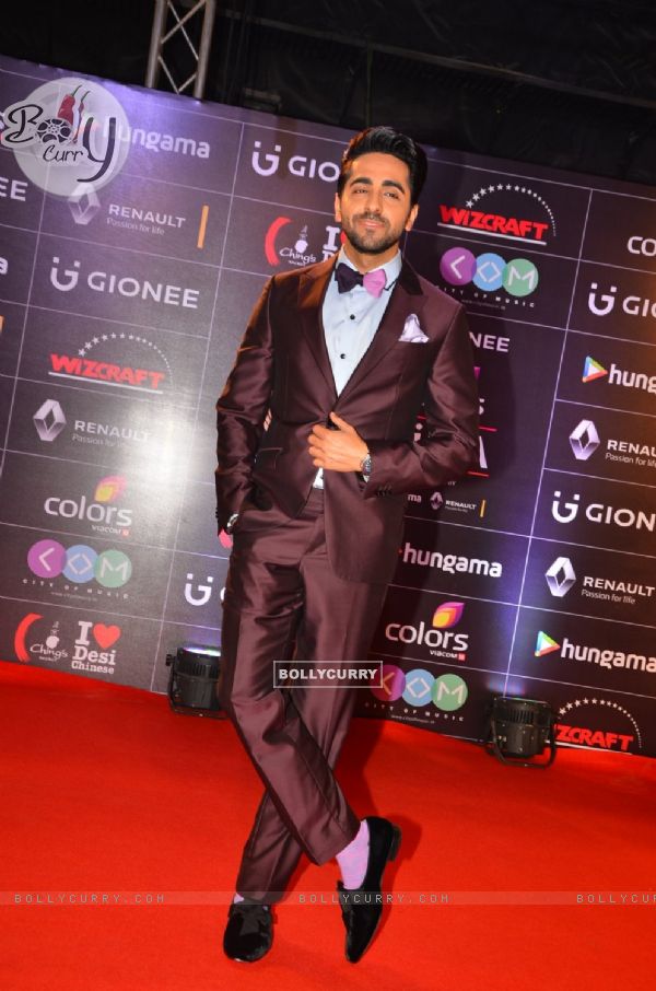 Ayushmann Khurrana at COLORS GiMA AWARDS 2016