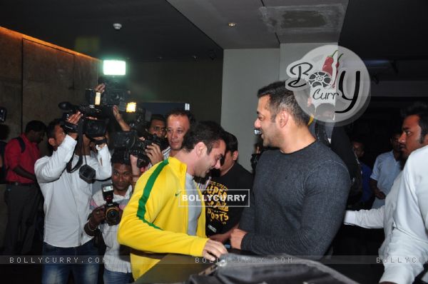 Salman Khan with Sohail Khan at Special Screening of 'The Jungle Book' (402688)