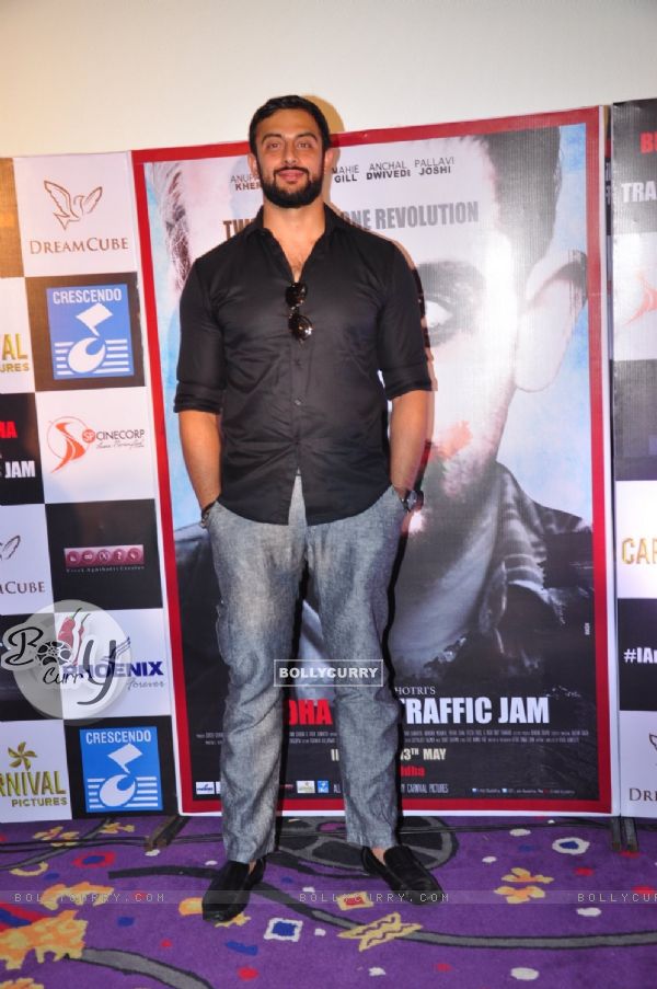 Actor Arunoday Singh at the Promotions of 'Buddha in a Traffic Jam'