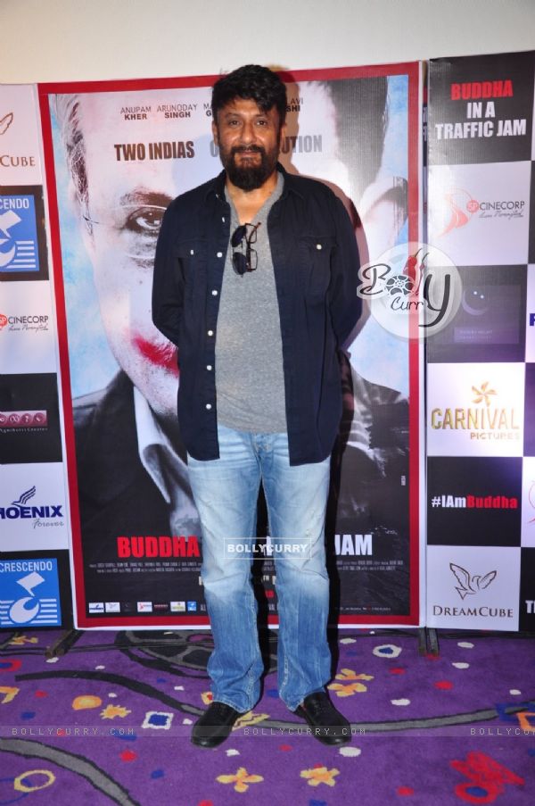 Vivek Agnihotri at the Promotions of 'Buddha in a Traffic Jam'