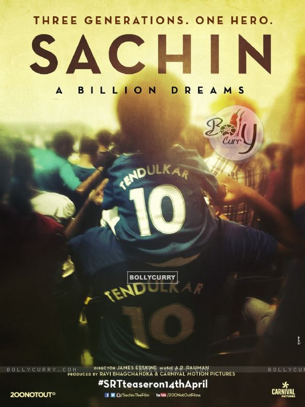 2nd Poster of Sachin: A Billion Dreams (403188)