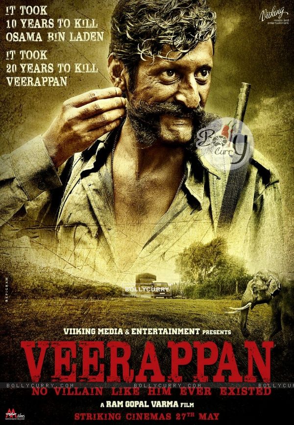 First poster of Ram Gopal Verma's Veerappan (403189)