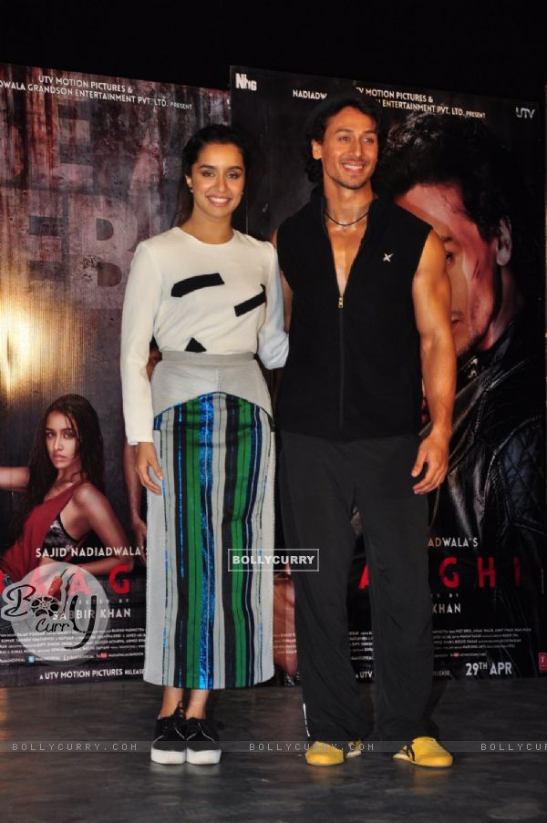 Tiger Shroff and Shraddha Kapoor at Promotional Event of 'Baaghi' (403258)