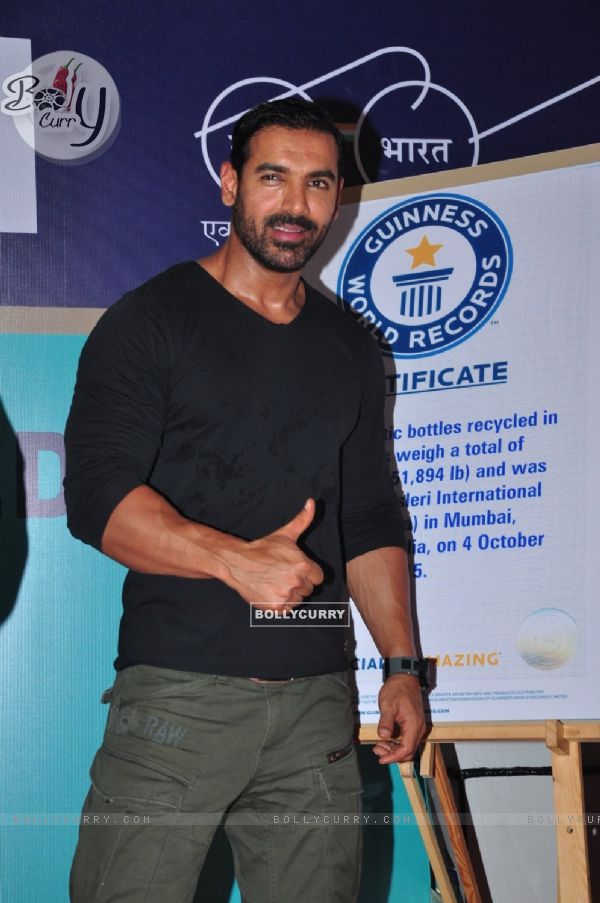 John Abraham at Bisleri Student Felicitation