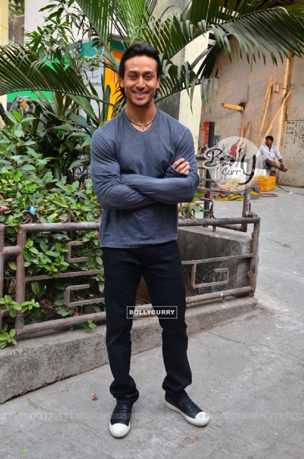 Tiger Shroff at Promotions of Baaghi