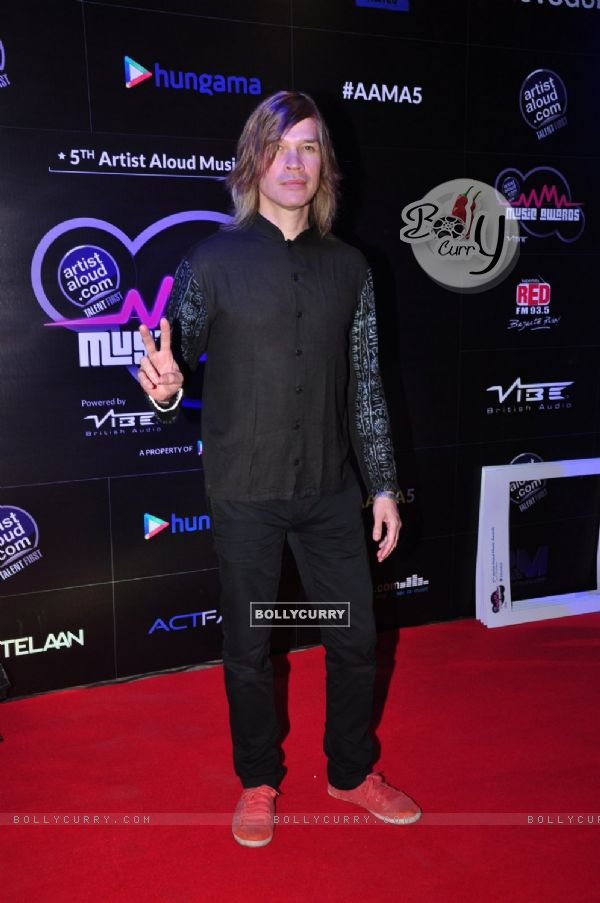 Luke Kenny at Artist Aloud Music Awards
