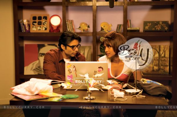 Uday and Priyanka looking in each other eyes