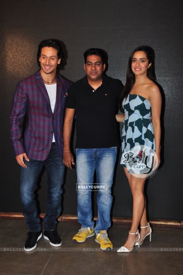 Tiger Shroff, Sabbir Khan and Shraddha Kapoor at Song Launch of 'Baaghi' (403977)