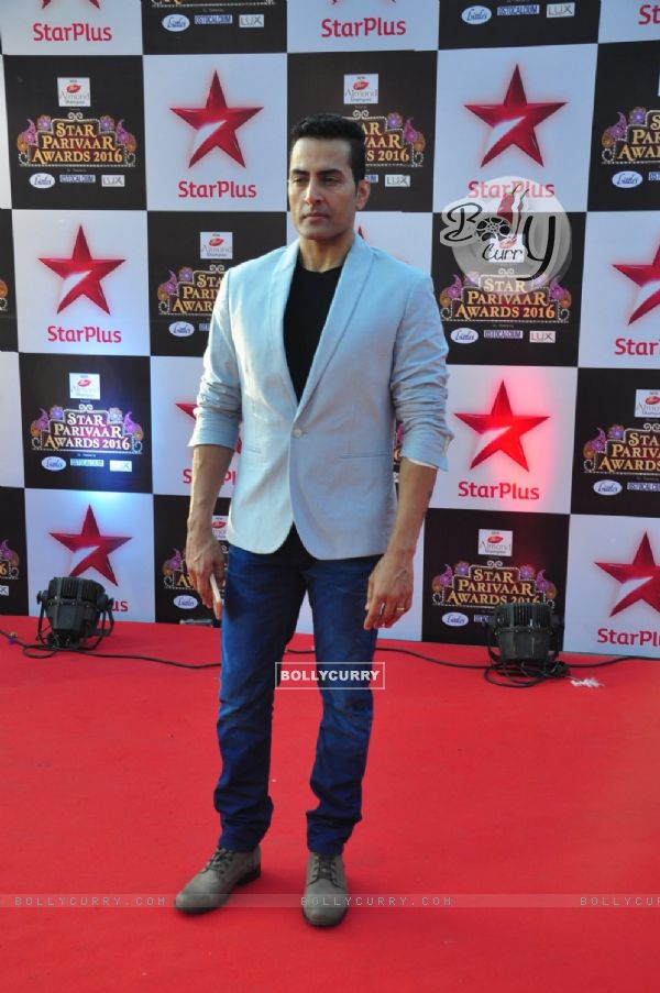Sudhanshu Pandey at Star Parivar Awards Red Carpet Event