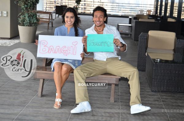 Shraddha Kapoor and Tiger Shroff Promote Baaghi