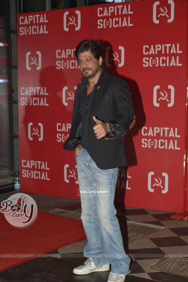 Shah Rukh Khan at Launch of Capital Social