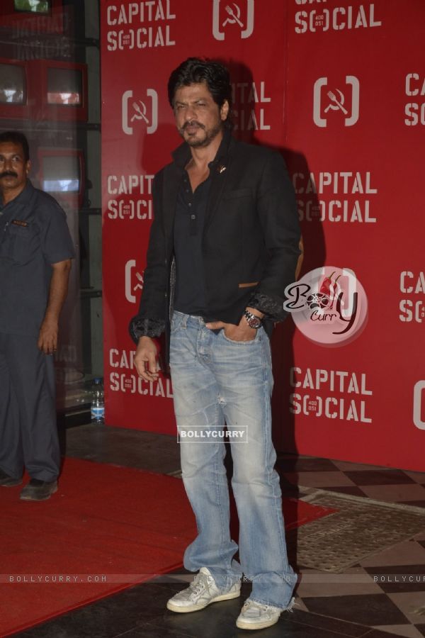 Shah Rukh Khan at Launch of Capital Social