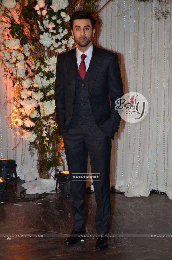 Ranbir Kapoor at Karan - Bipasha's Star Studded Wedding Reception