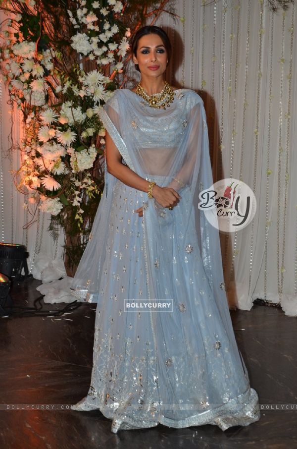 Malaika Arora Khan at Karan - Bipasha's Star Studded Wedding Reception