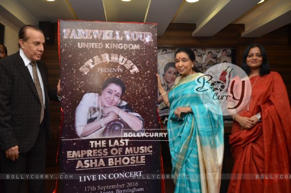 Asha Bhosle Announces her Farewell Tour in UK