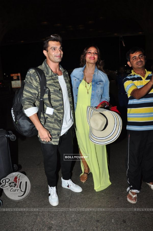 Karan Singh Grover and Bipasha Basu leave for their Honeymoon