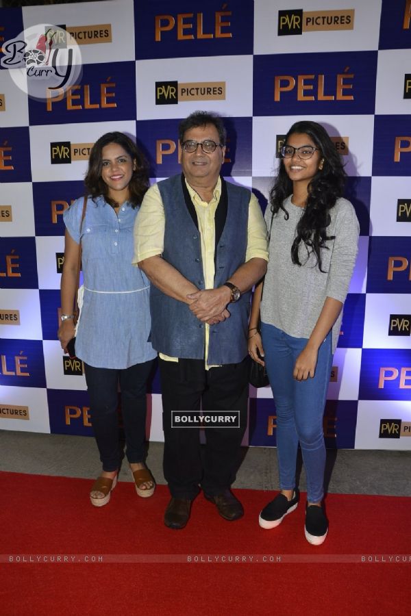 Subhash Ghai at the Special Screening of 'Pele'