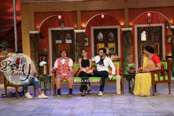 Promotions of 'Azhar' on the sets of 'Comedy Nights Live'