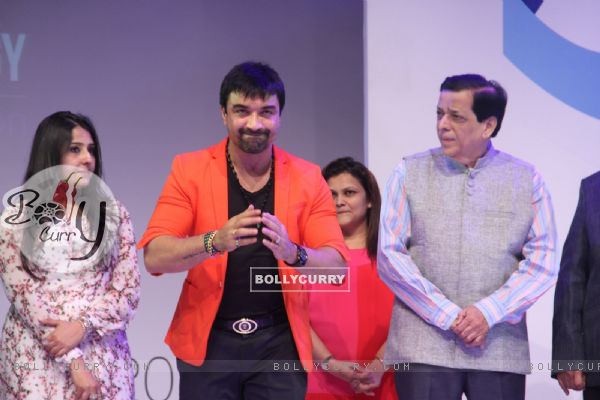 Ajaz Khan at Annual Fashion Show of JD Institute