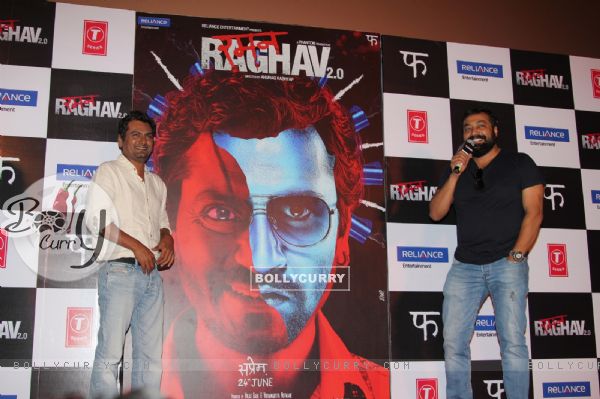 Nawazuddin Siddiqui and Anurag Kashyap at Trailer Launch of the film 'Raman Raghav 2.0' (405812)