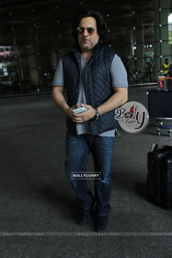 Fardeen Khan Snapped at Airport