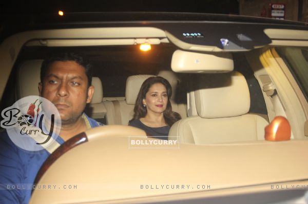 Madhuri Dixit Nene at Shah Rukh Khan's Dinner Party for Apple CEO TIM Cook