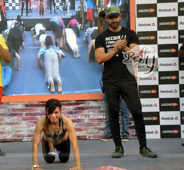 John Abraham at Fitness Masterclass