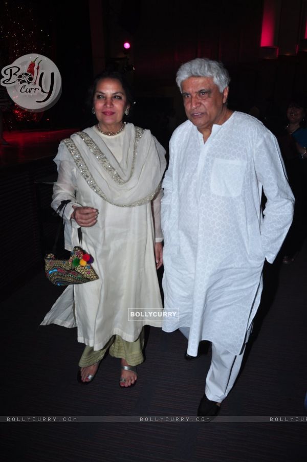 Javed Akhtar and Shabana Azmi at Raell Padamsee Play '40 Shades of Grey'