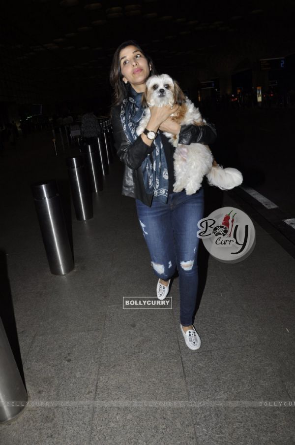 Sophie Choudry Snapped at Airport
