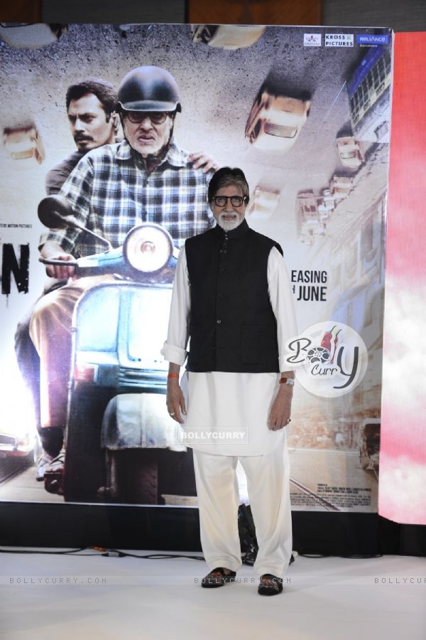 Amitabh Bachchan at Song Launch of 'TE3N' (407111)