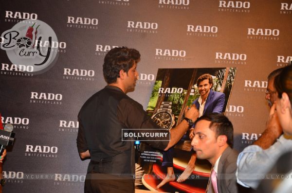 Hrithik Roshan Unveils New Collection of 'Rado'