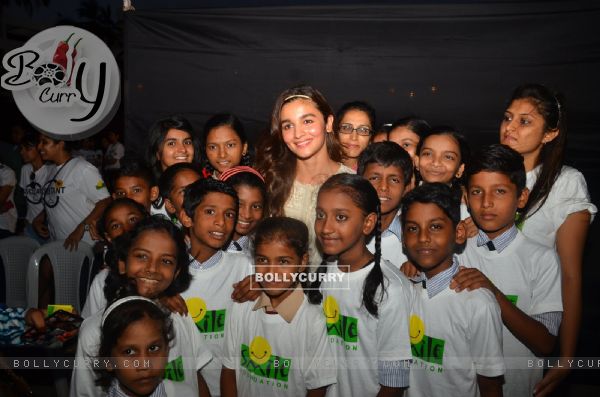 Alia Bhatt Graces the Smile Foundation Event