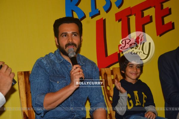 Emraan Hashmi and Son Ayaan Launch their Book 'The Kiss Of Life'