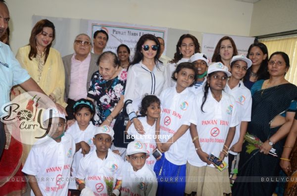 Juhi Chawla at 'No Tobacco Day' Event Organised by Pawan Hans Ltd.