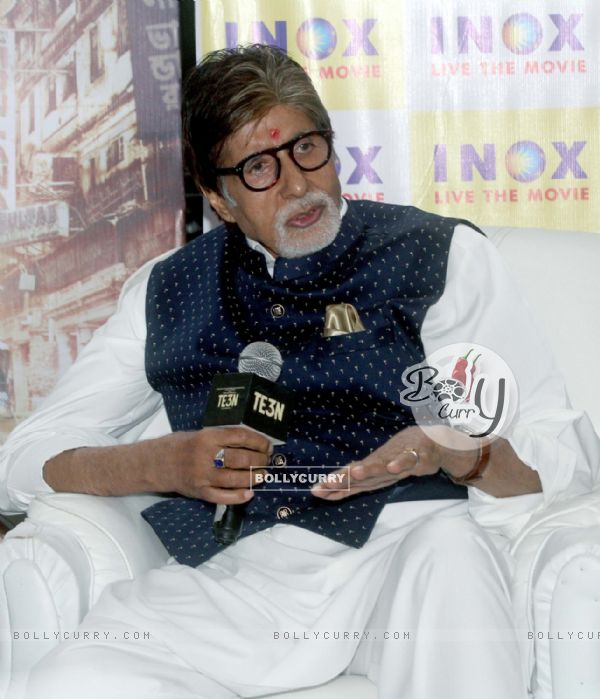 Amitabh Bachchan at Press Meet of 'TE3N' (408293)