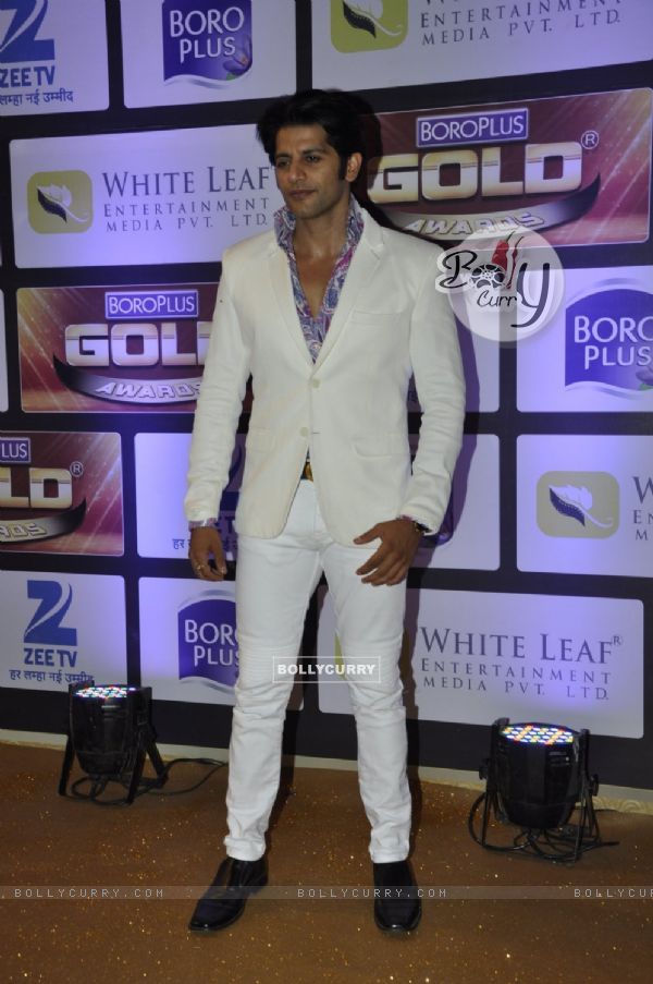 Karanvir Bohra at  Zee Gold Awards 2016