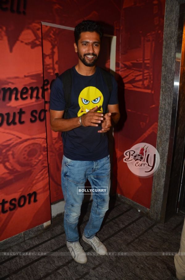 Vicky Kaushal at Special Screening of 'TE3N'